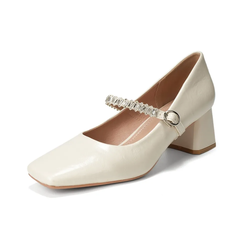 GOSO Грубый каблук Мэри Джейн Женские обувь