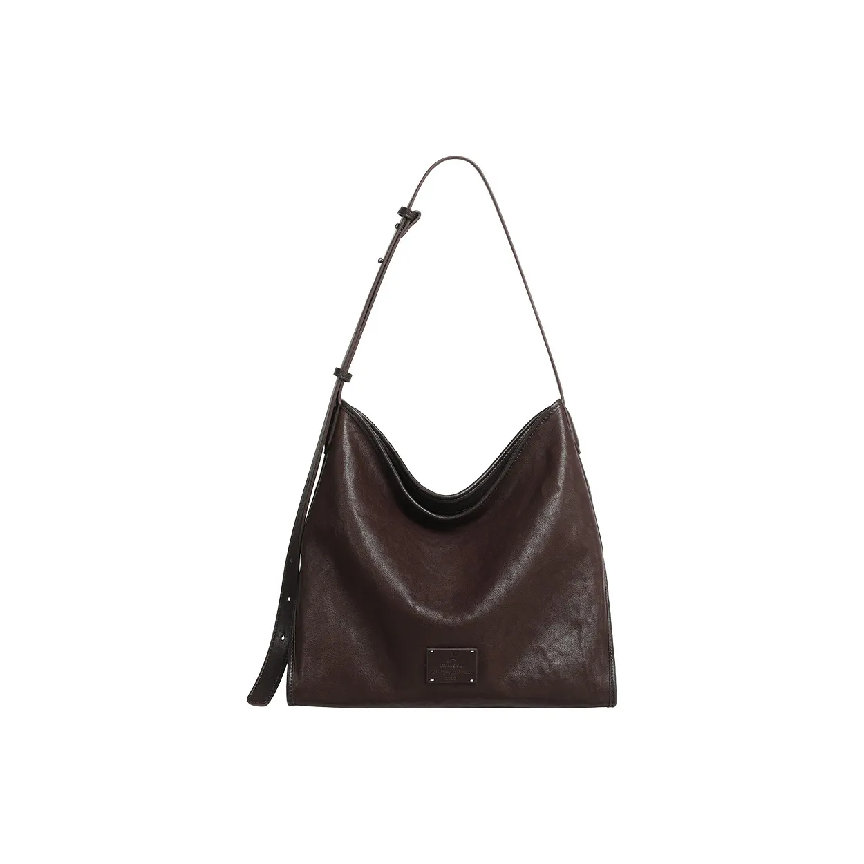 Miao Di Сумка из коровьей кожи сумка для покупок сумка через плечо стандартная женская винтажный коричневый