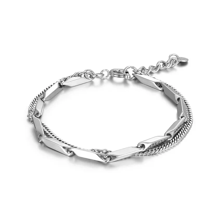 LuluCanaan Браслеты из титанового стального сплава Мужской