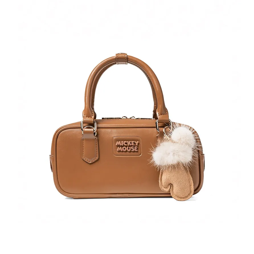 Disney Синтетическая кожа текстиль Mosaic Bowling Bag сумка стандартная женская кофейный темно-кофейный