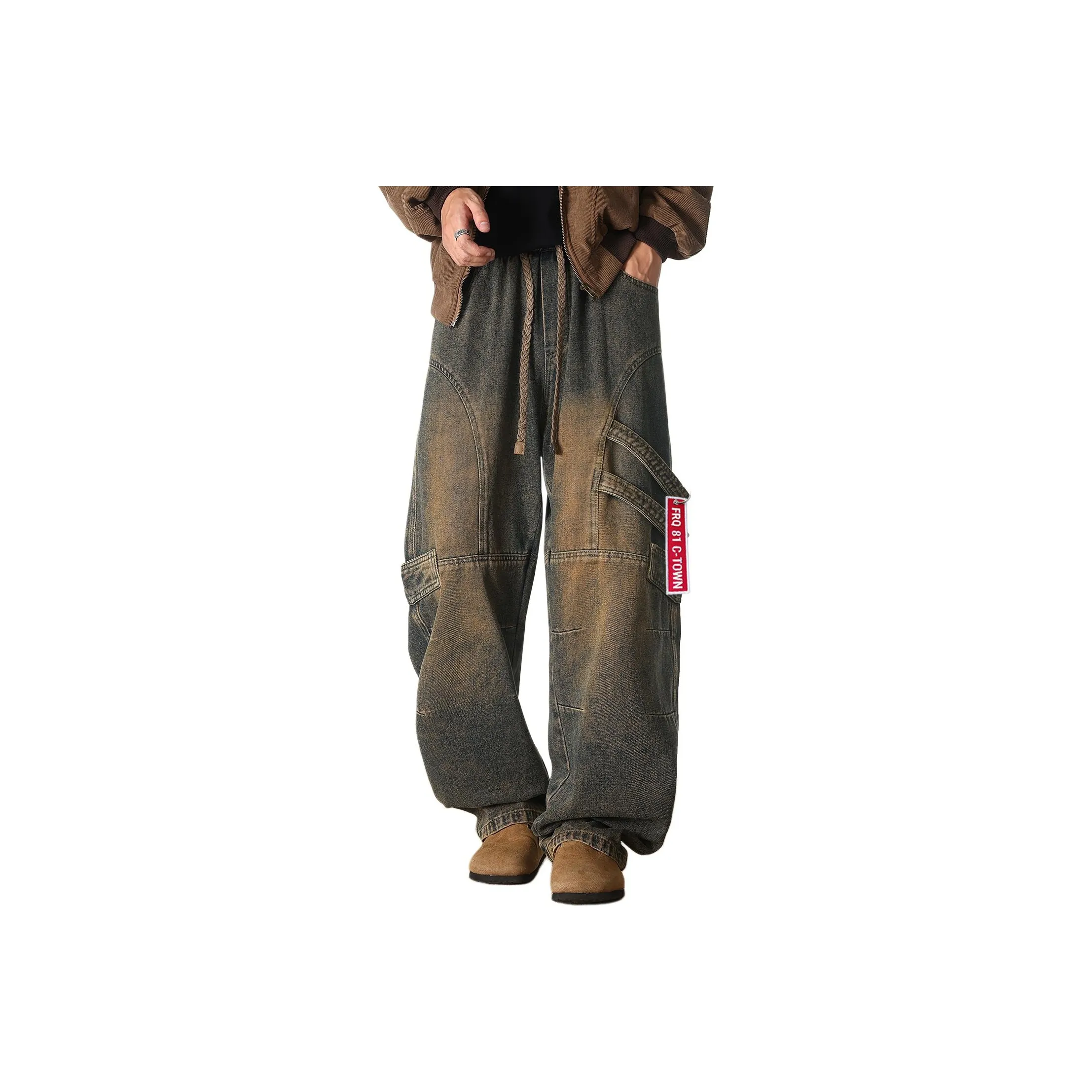 FRQ Унисекс Карго Брюки