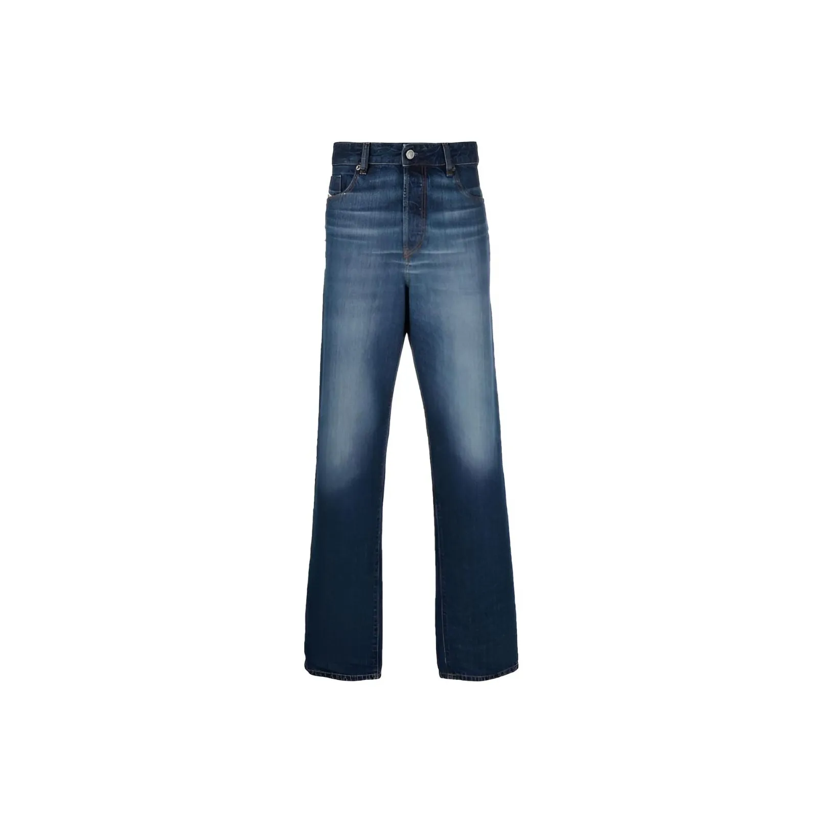 DIESEL Павлин Синий Мужские Джинсы