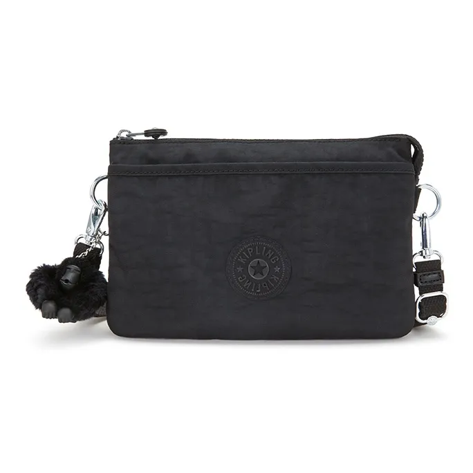Kipling Полиамид Кросс-боди Сумка Маленькая Унисекс Черная