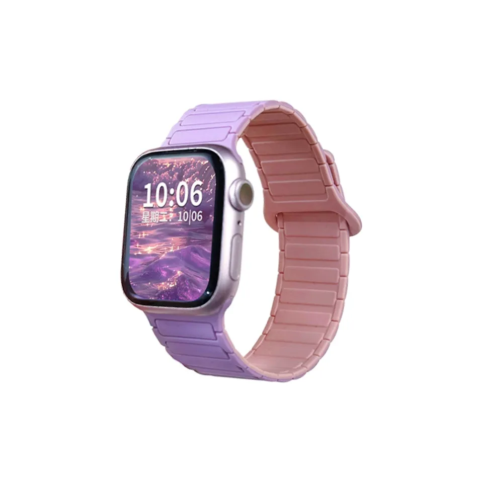 CHUANGYIDA Ремешок Apple Совместимость Кремниевый Материал 12,5 17,5CM