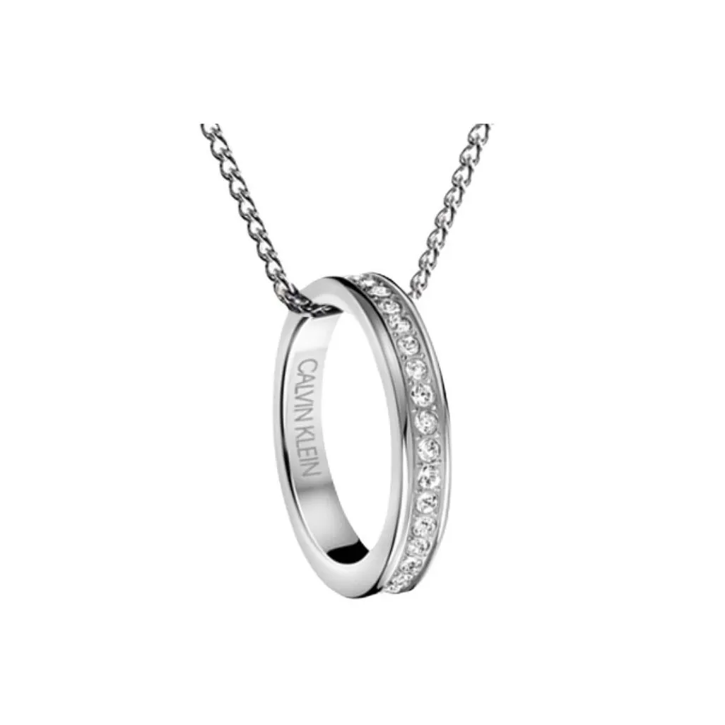 CALVIN KLEIN Ожерелья из нержавеющей стали унисекс серебряный