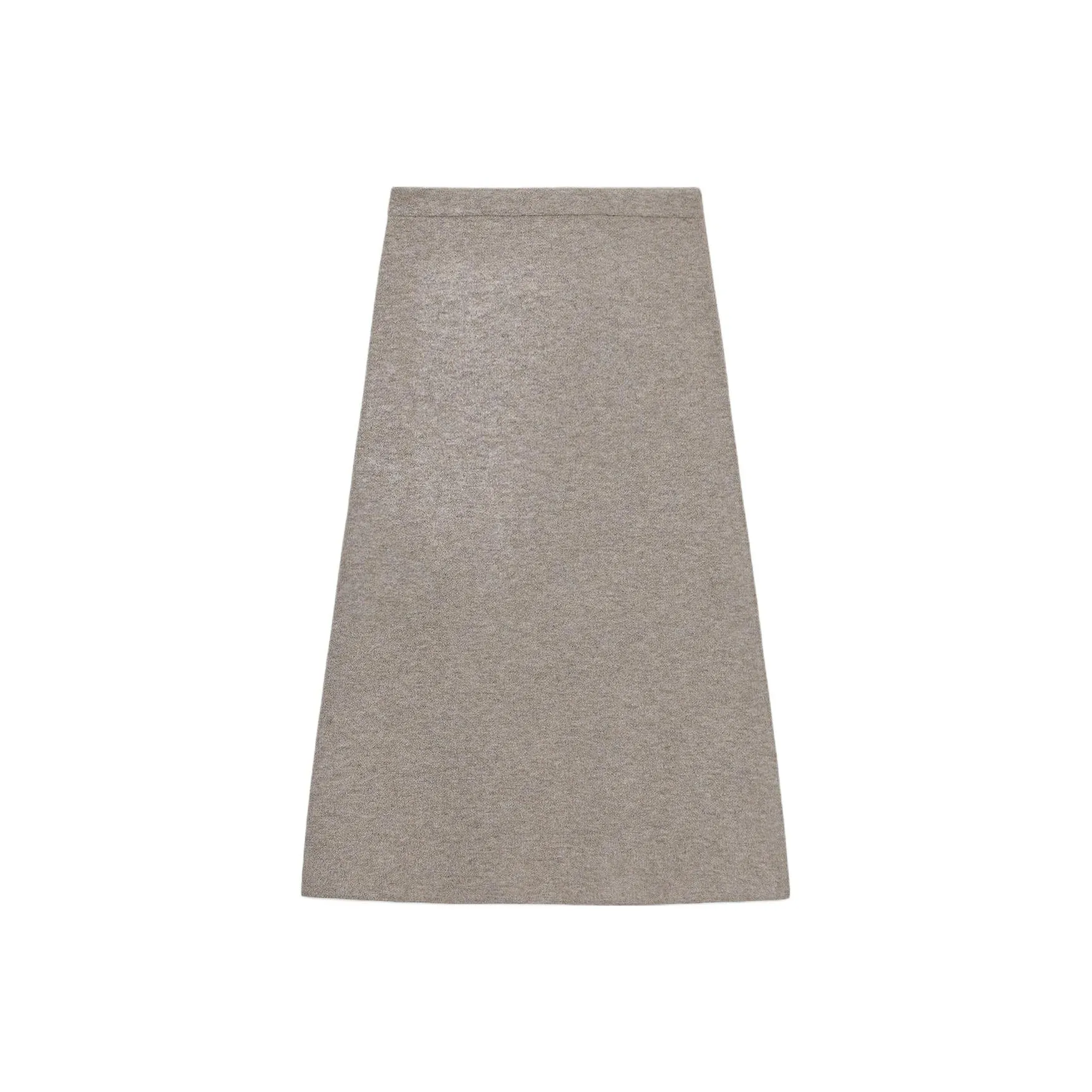 ZARA Песочный Зебровый принт Женские Повседневные Длинные Юбки