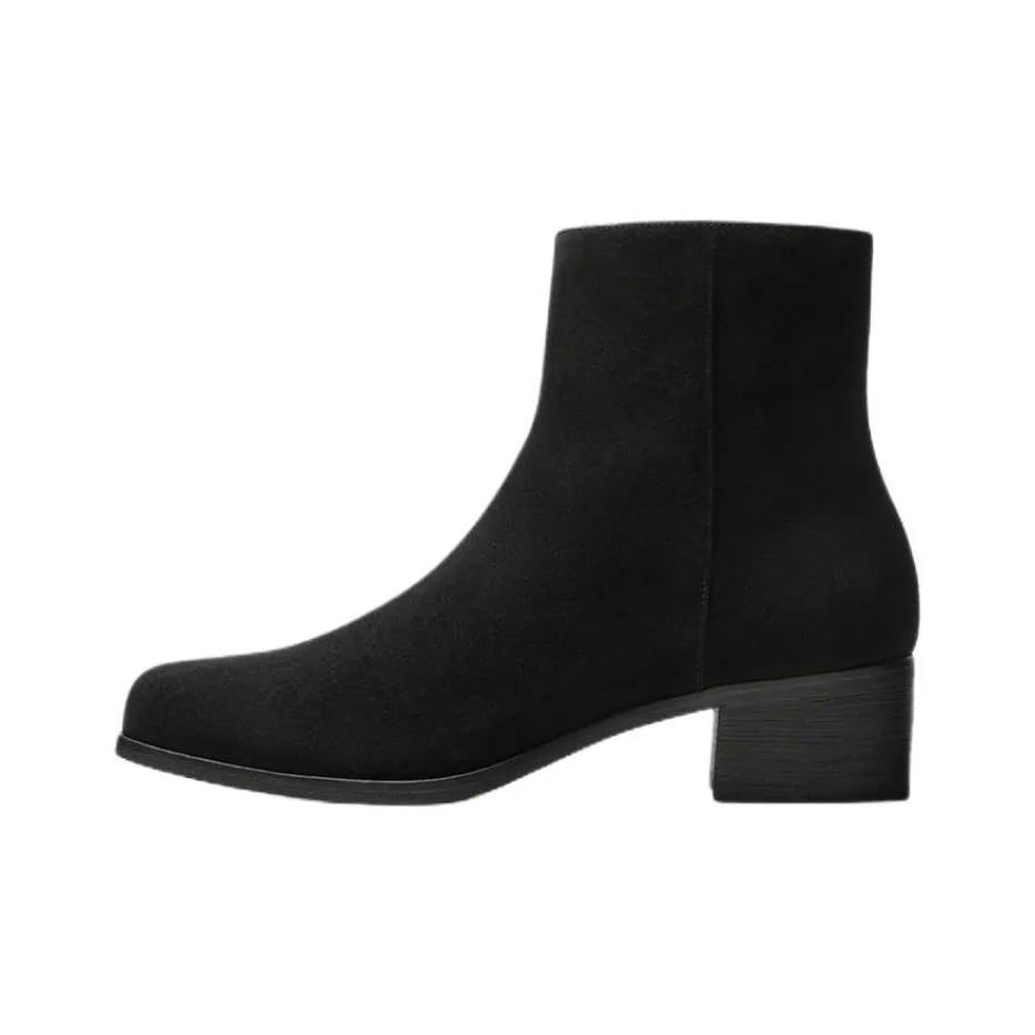 ZARA Ботильоны 5 см Мужской Черный