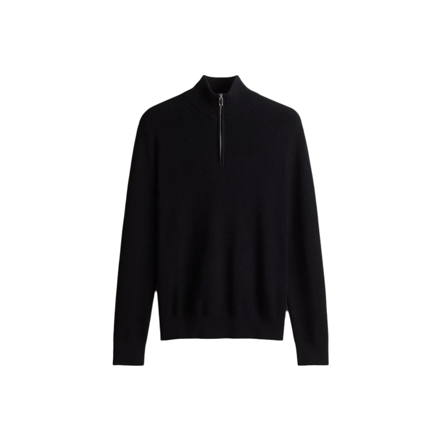 H M Морской Синий Мужские Свитера