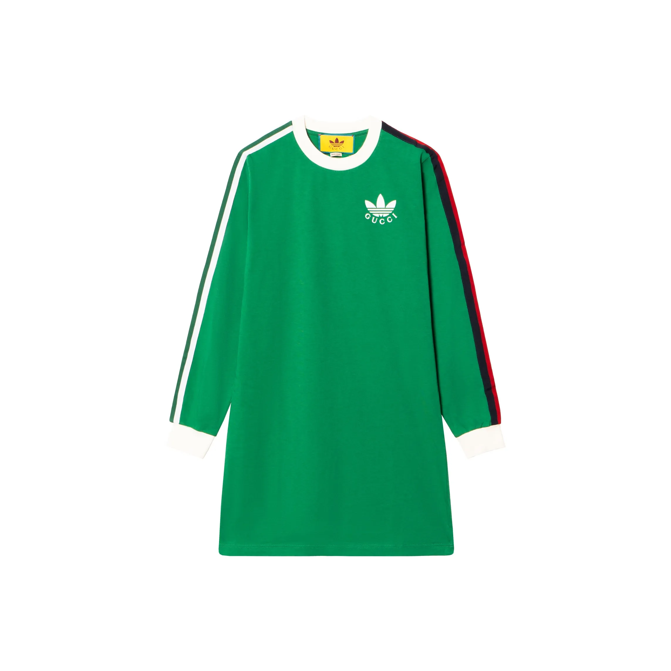 Adidas X GUCCI Long-Sleeved Dresses Women's Green