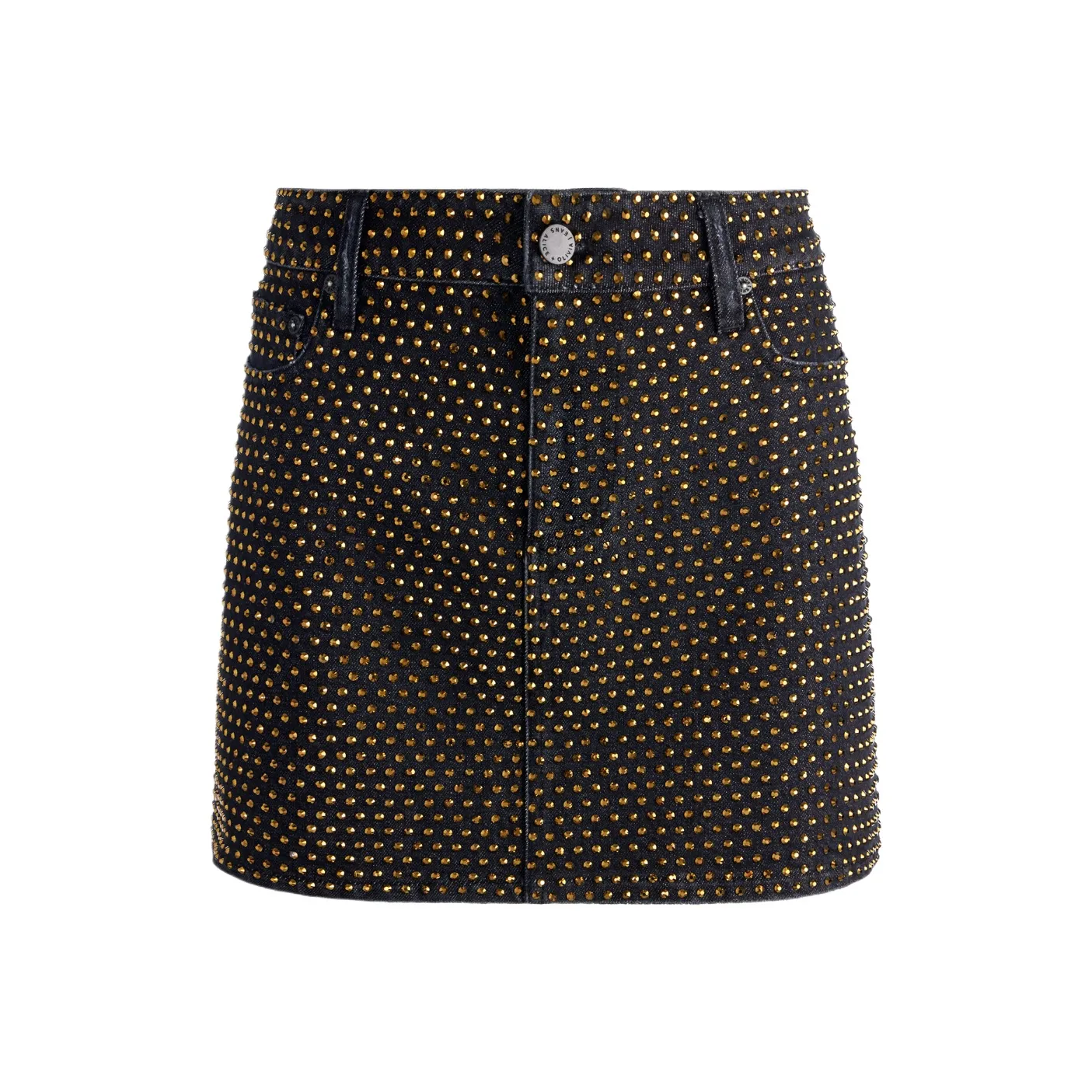 ALICE+OLIVIA Джинсовые короткие юбки Женские