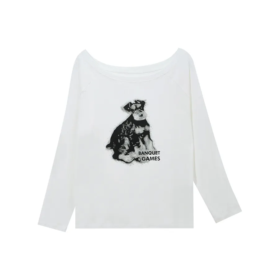 SUSANSAN Белые Женские T-рубашки