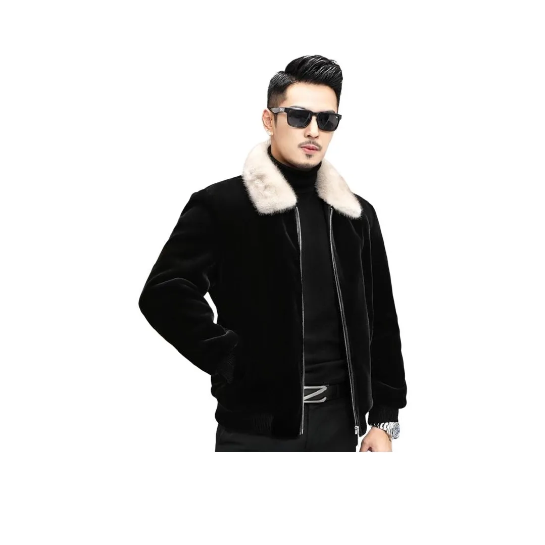 Vintage cars Черный мужской мех