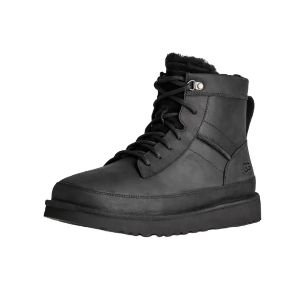 UGG Повседневный Heritage Термостойкие Снеботуфли Мужские Черные