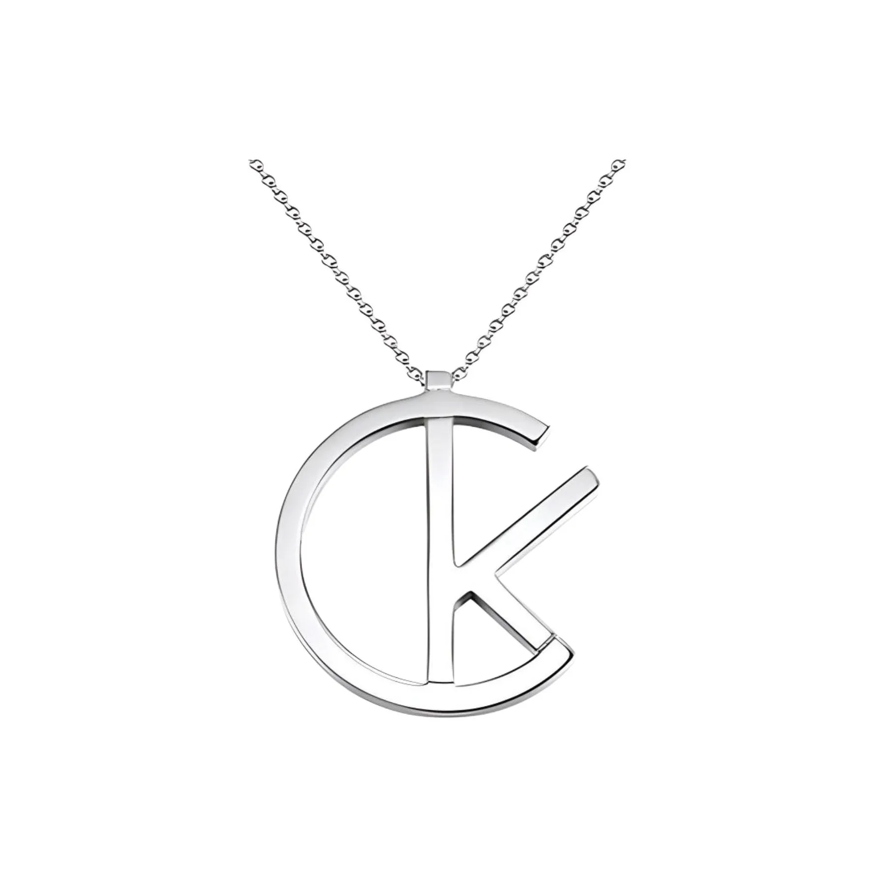 CALVIN KLEIN Vow Титановые стальные ожерелья унисекс