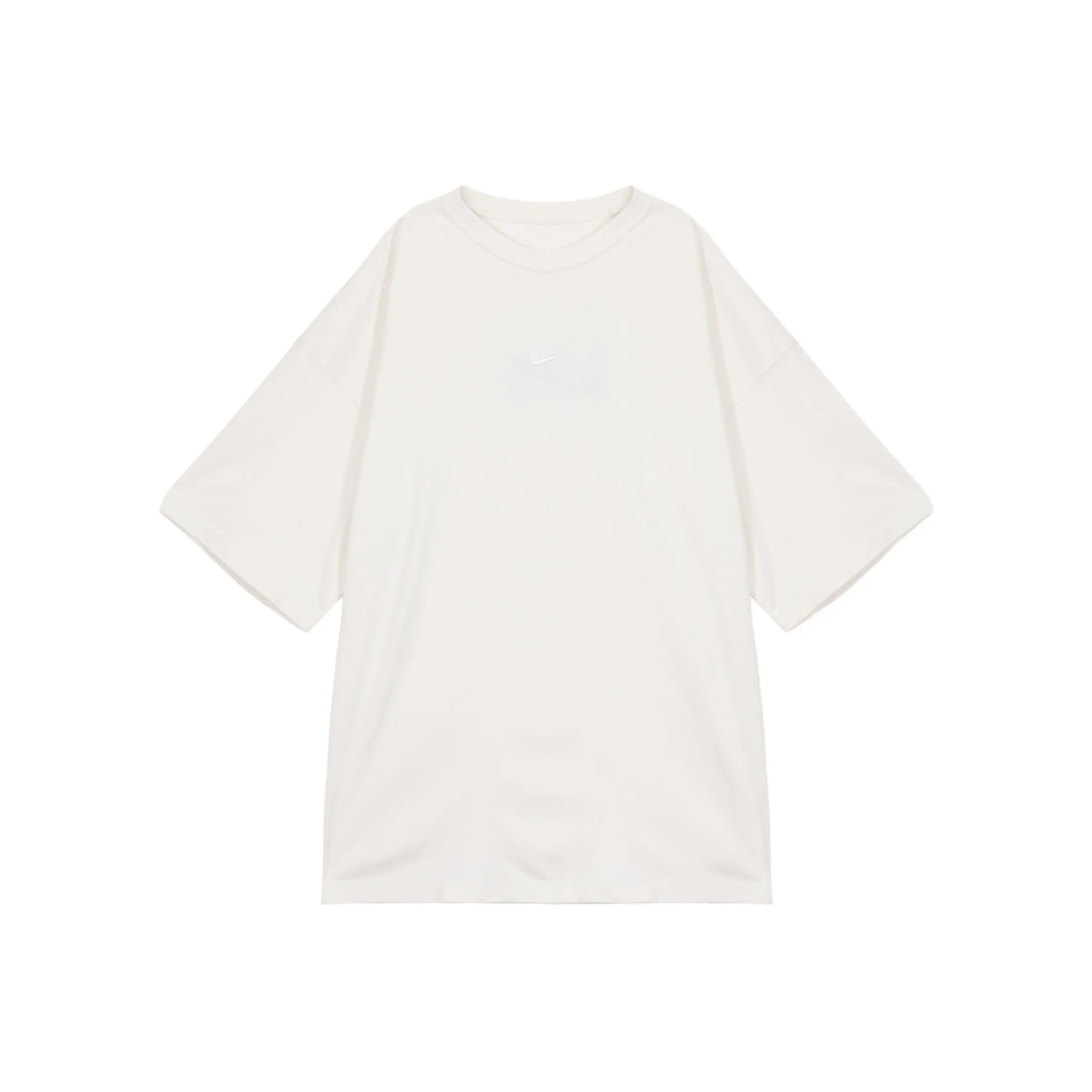 Nike T-Shirt Мужская Призрачный Серый Белый