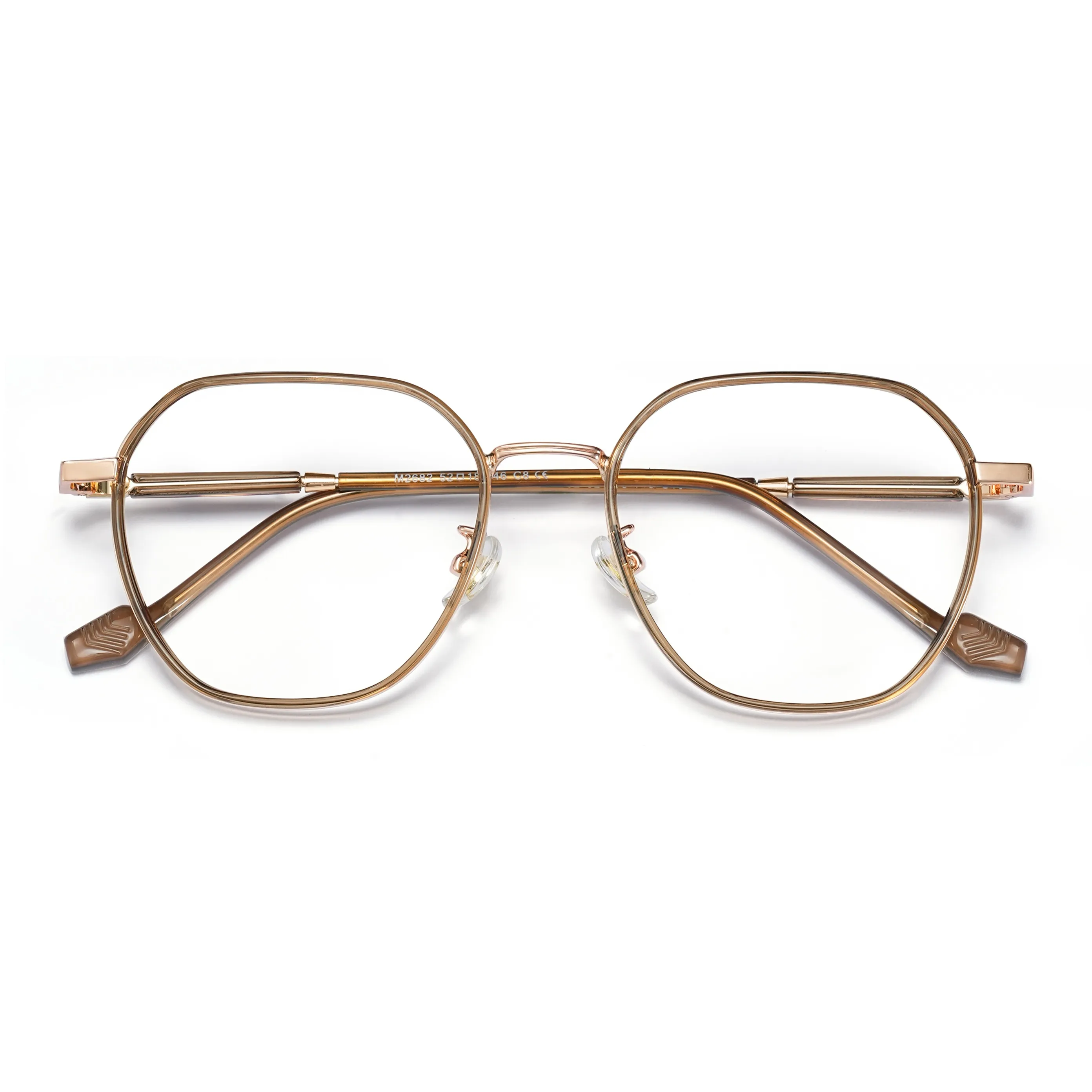 Wood Premium Сплав TR Памятный пластик Нерегулярная форма Оправы для очков Женские