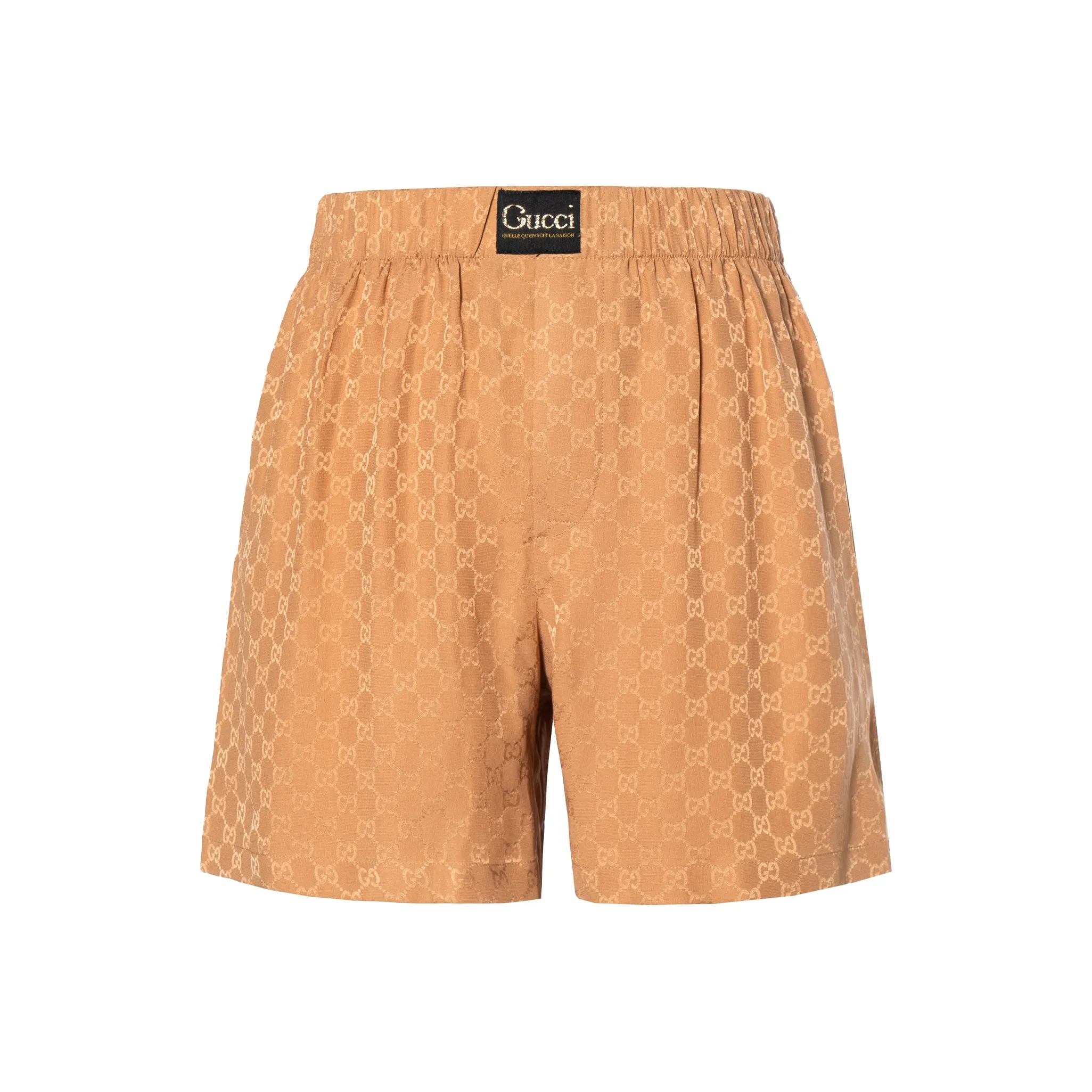 GUCCI Casual Shorts Women's Camel