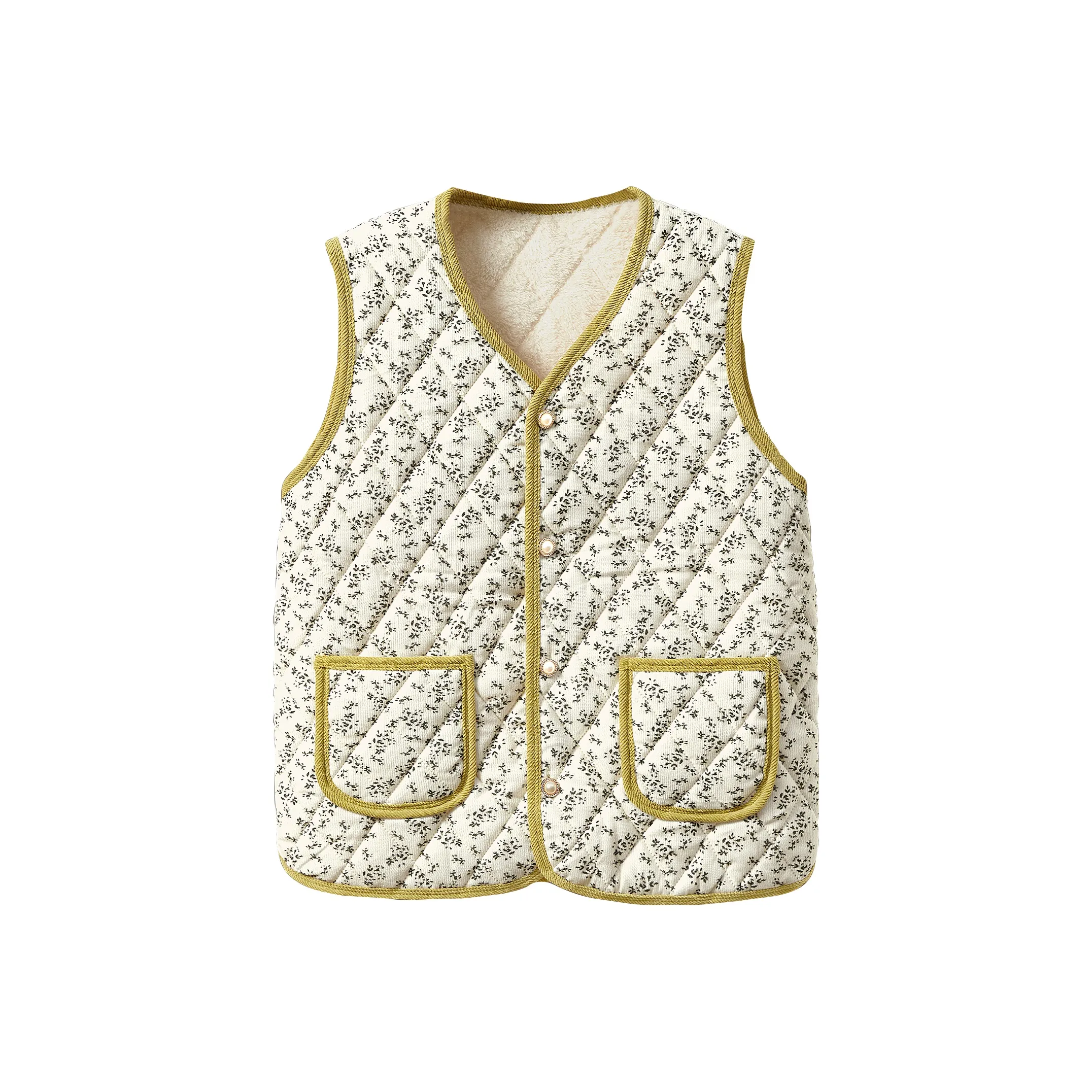 TOUCH Жилет Женские Зеленый Цветочный