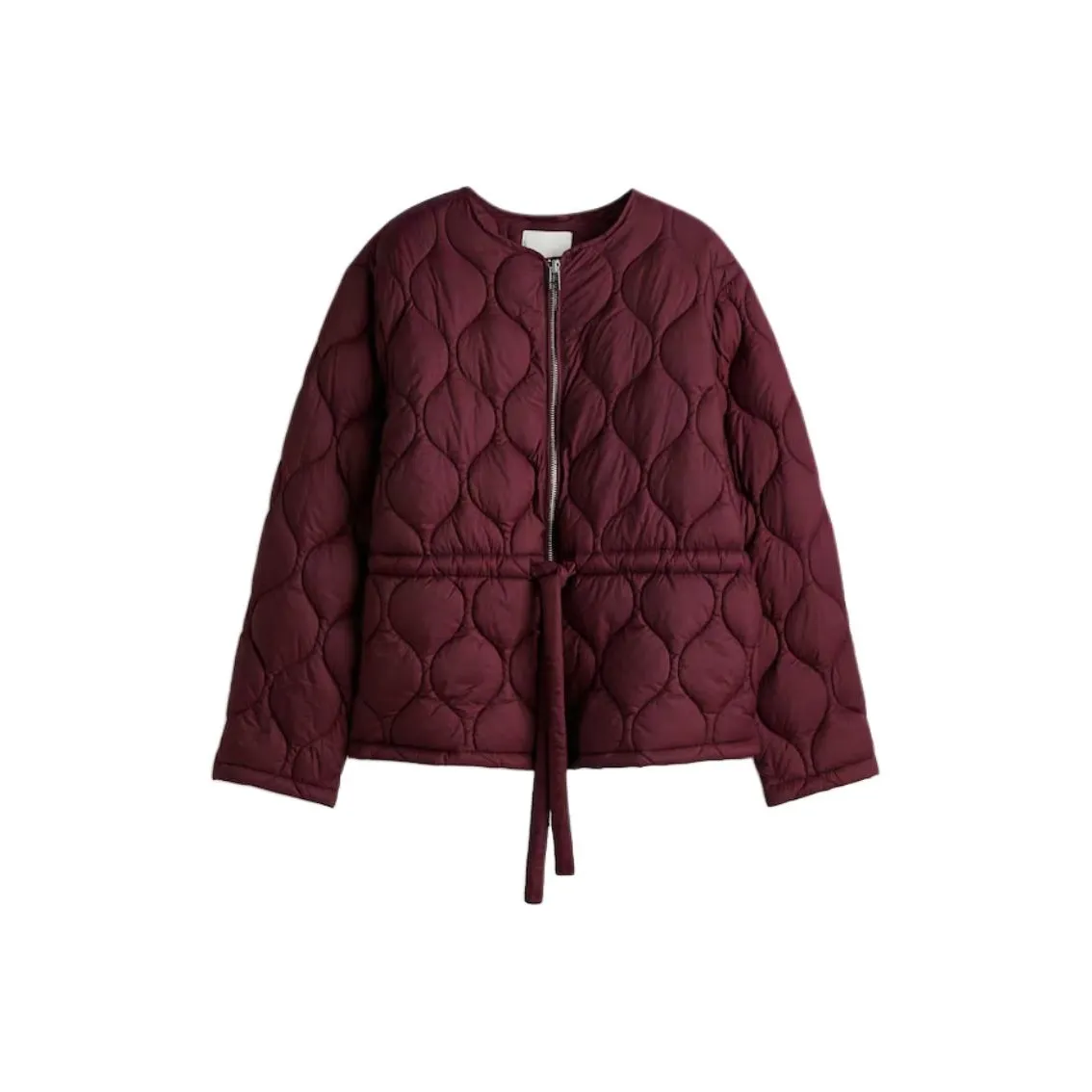 H M Бургунди Женский пуховик
