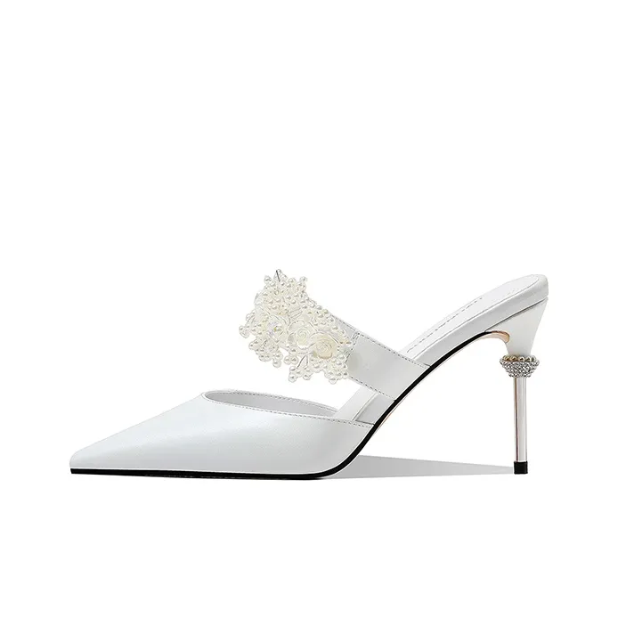 Hoov Высокие каблуки Белый Женские