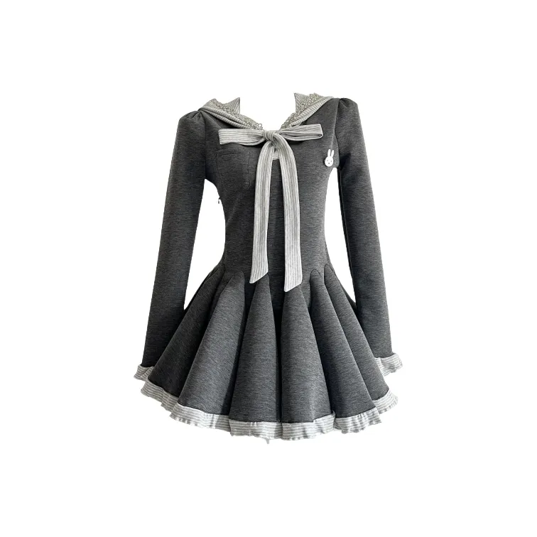 ARIADNAW STUDIO Платье Женское Длинное с Длинными Рукавами