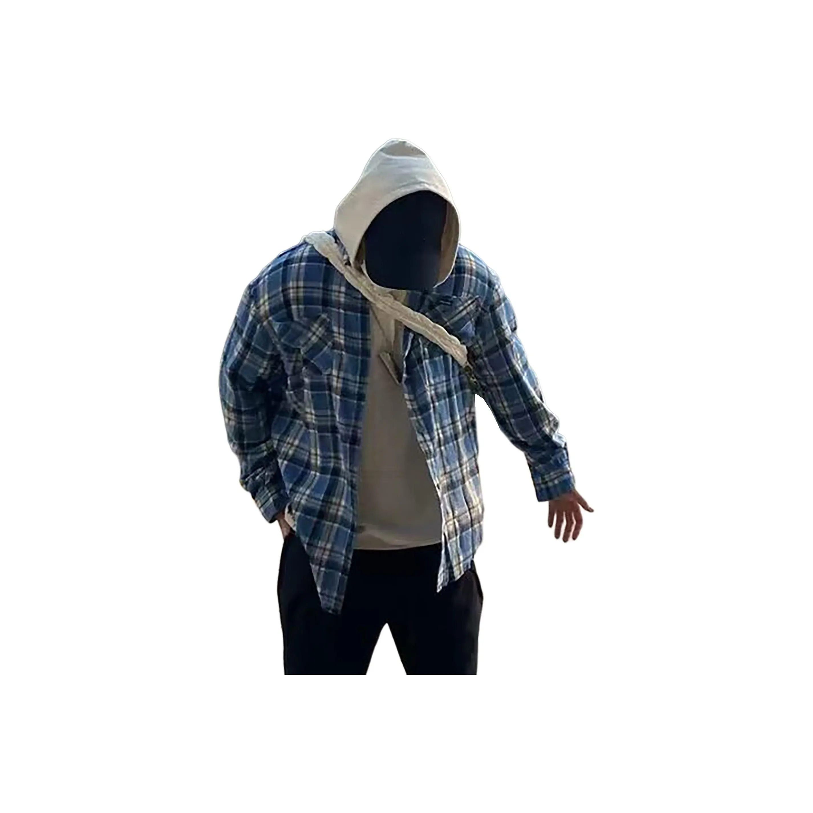 BEAR UNION Синие Унисекс Рубашки