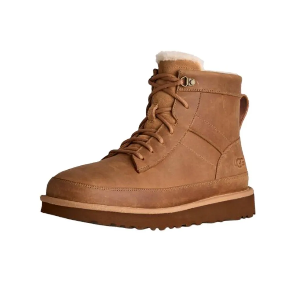 UGG Повседневный Heritage Термостойкие Снеботуфли Мужские Красновато-коричневые