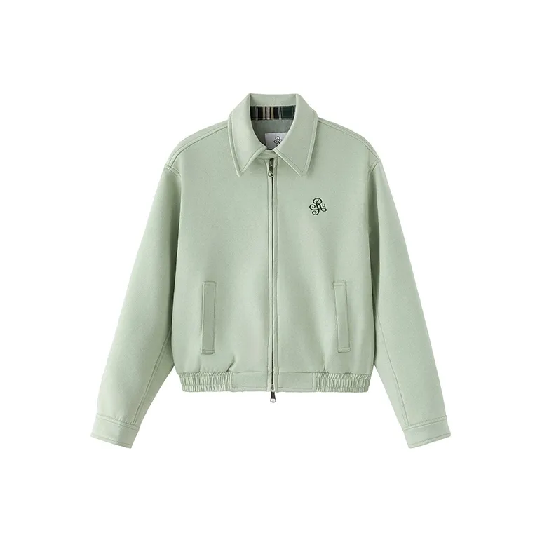 IKYOU Зеленый Женский Куртки