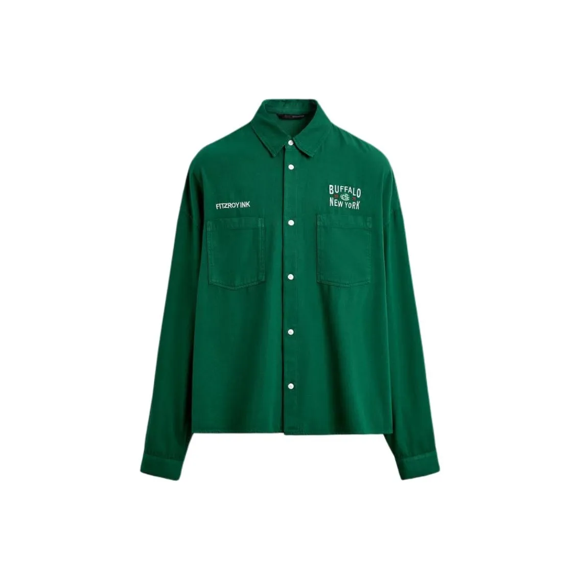 ZARA Зеленые Мужские Рубашки