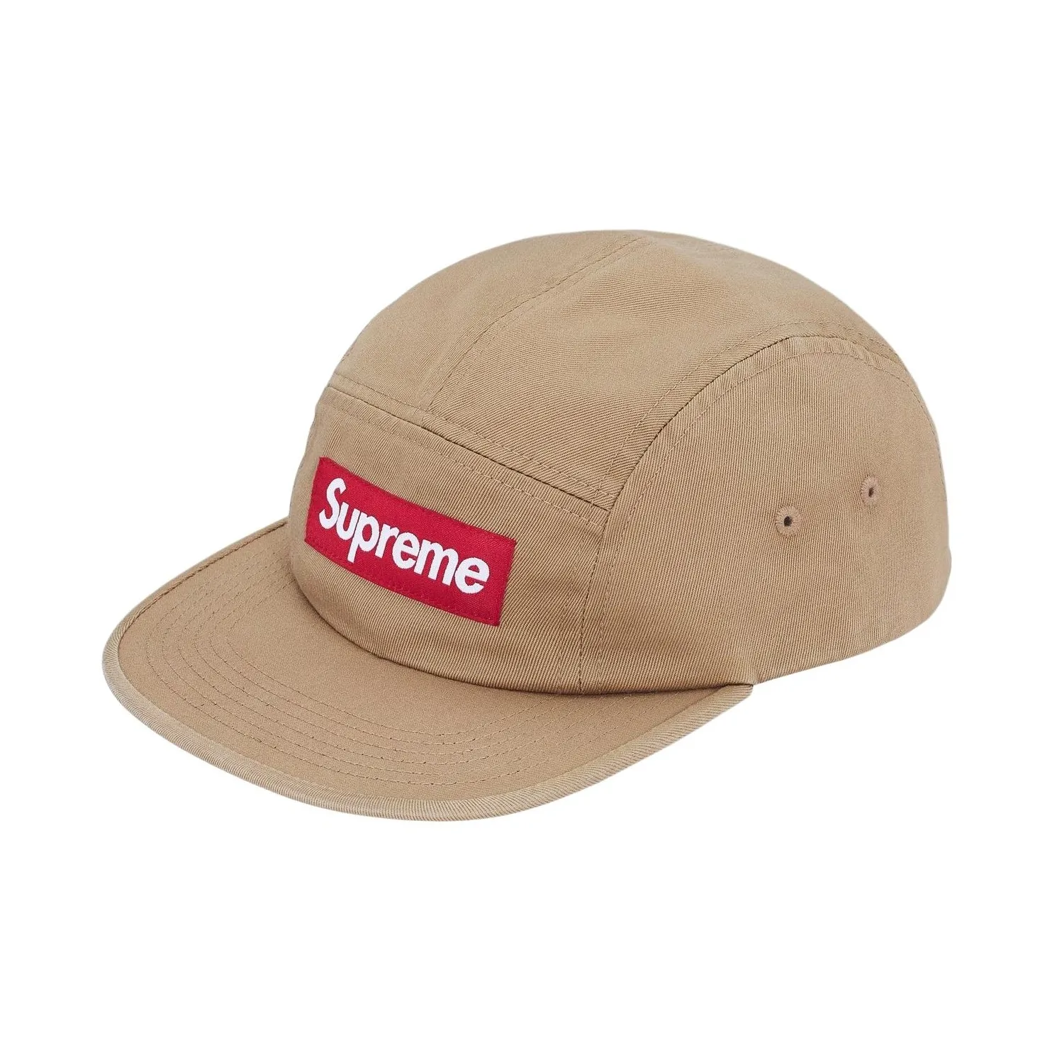 Supreme 100% хлопок Саржа Кепки Унисекс Хаки Розовый Желтый Джинсовый синий Леопардовый принт Зеленый
