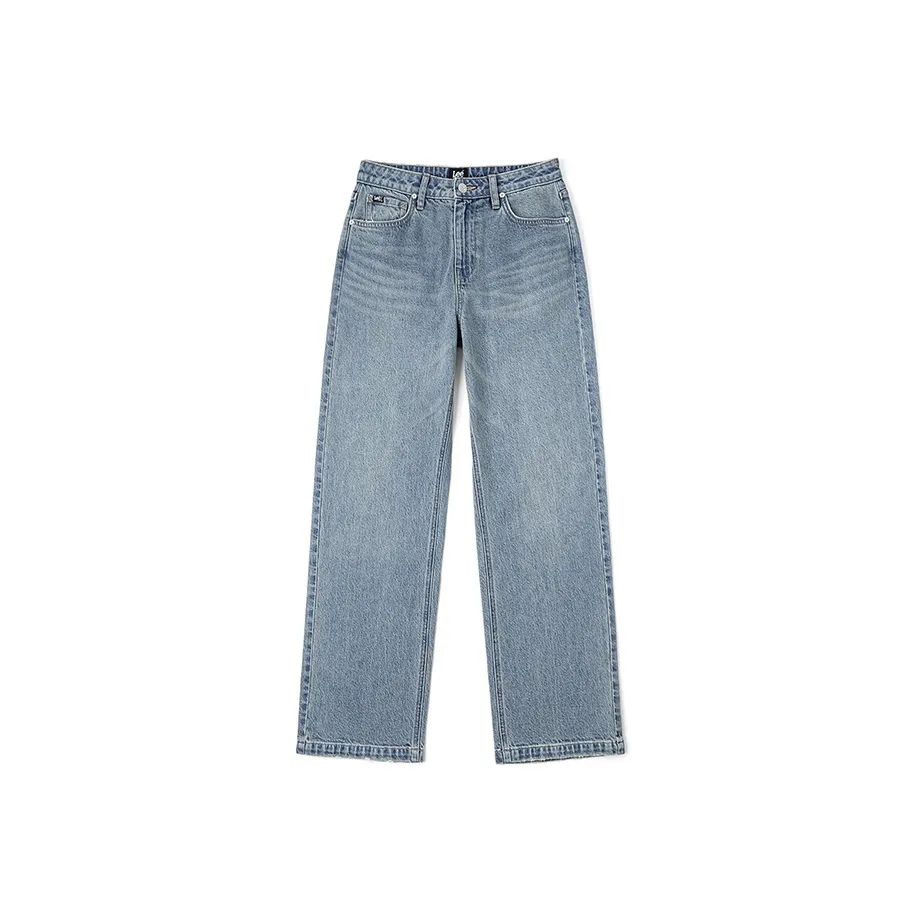 Lee Светло-Синие Женские Джинсы