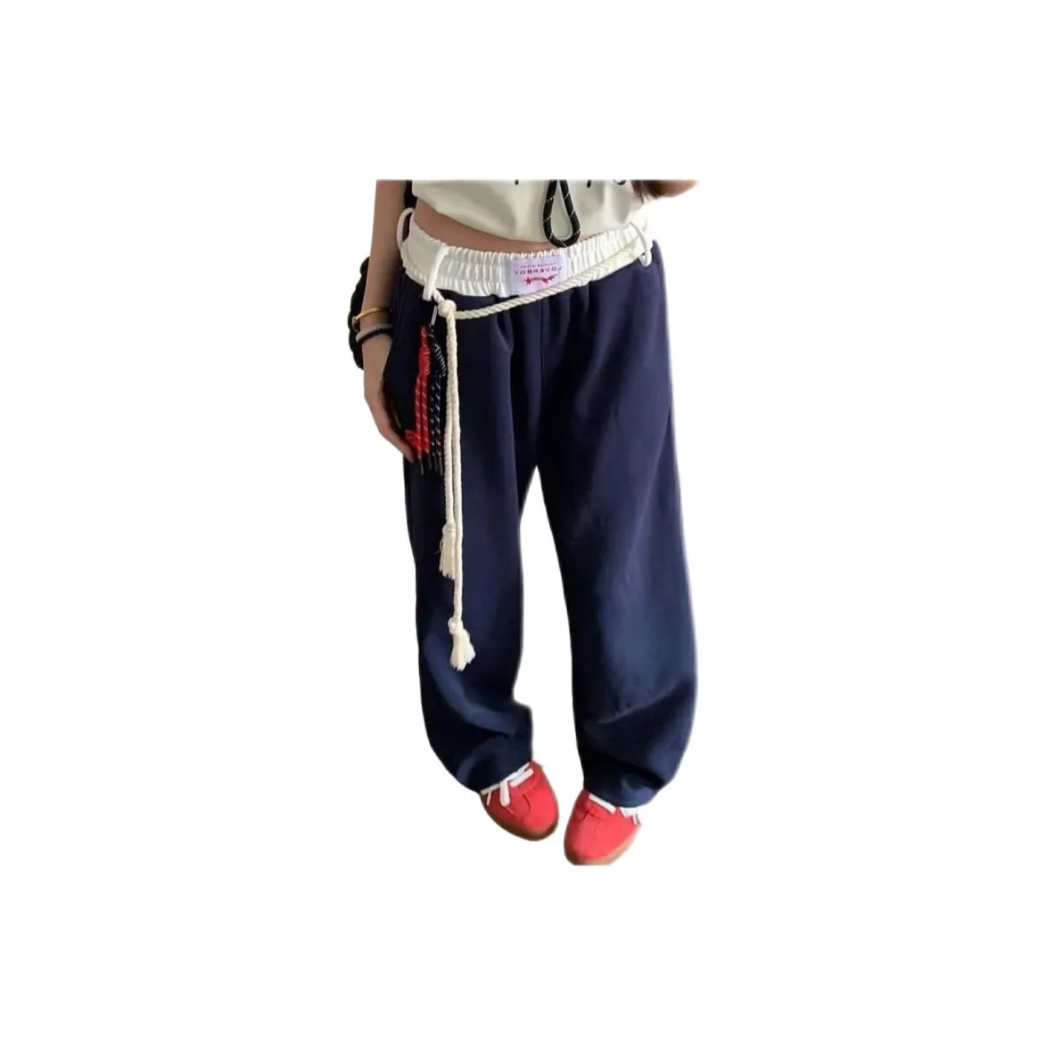 TONYBEAR Темно-синие женские повседневные штаны