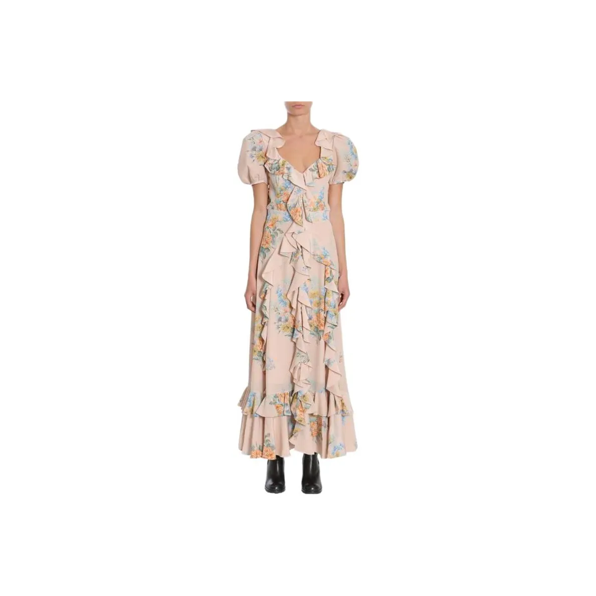 Alexander McQueen Short-Sleeved Dresses Women's Pink
