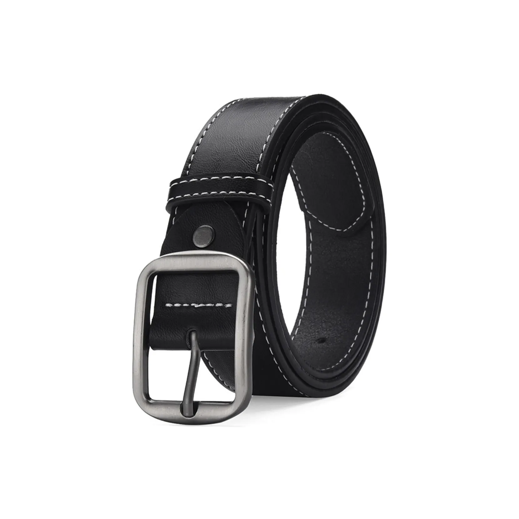 Miniso Ремни из ПУ (полиуретана) кожа унисекс 3,2 см