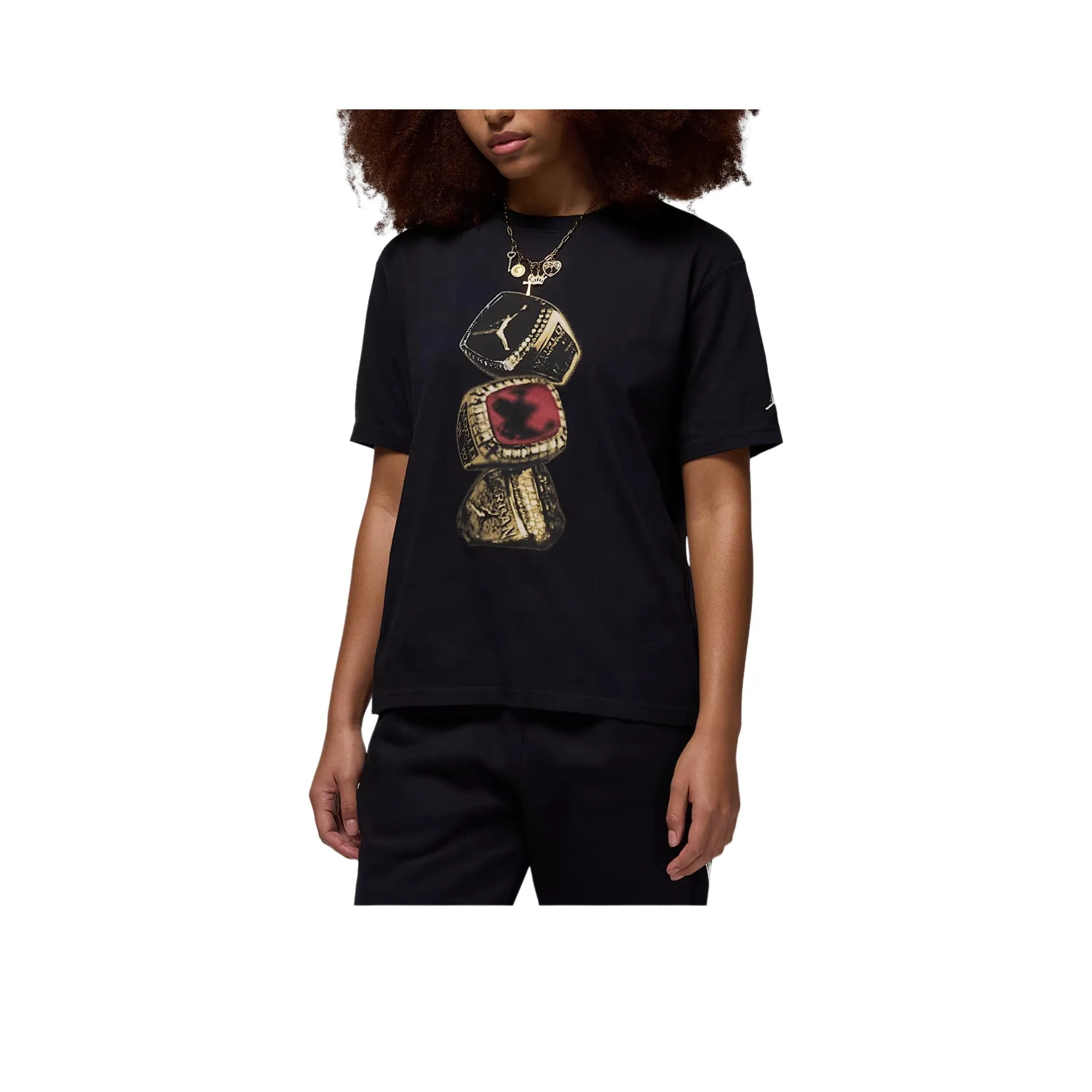 Jordan GRAPHIC T SHIRT T Shirts Women's Black