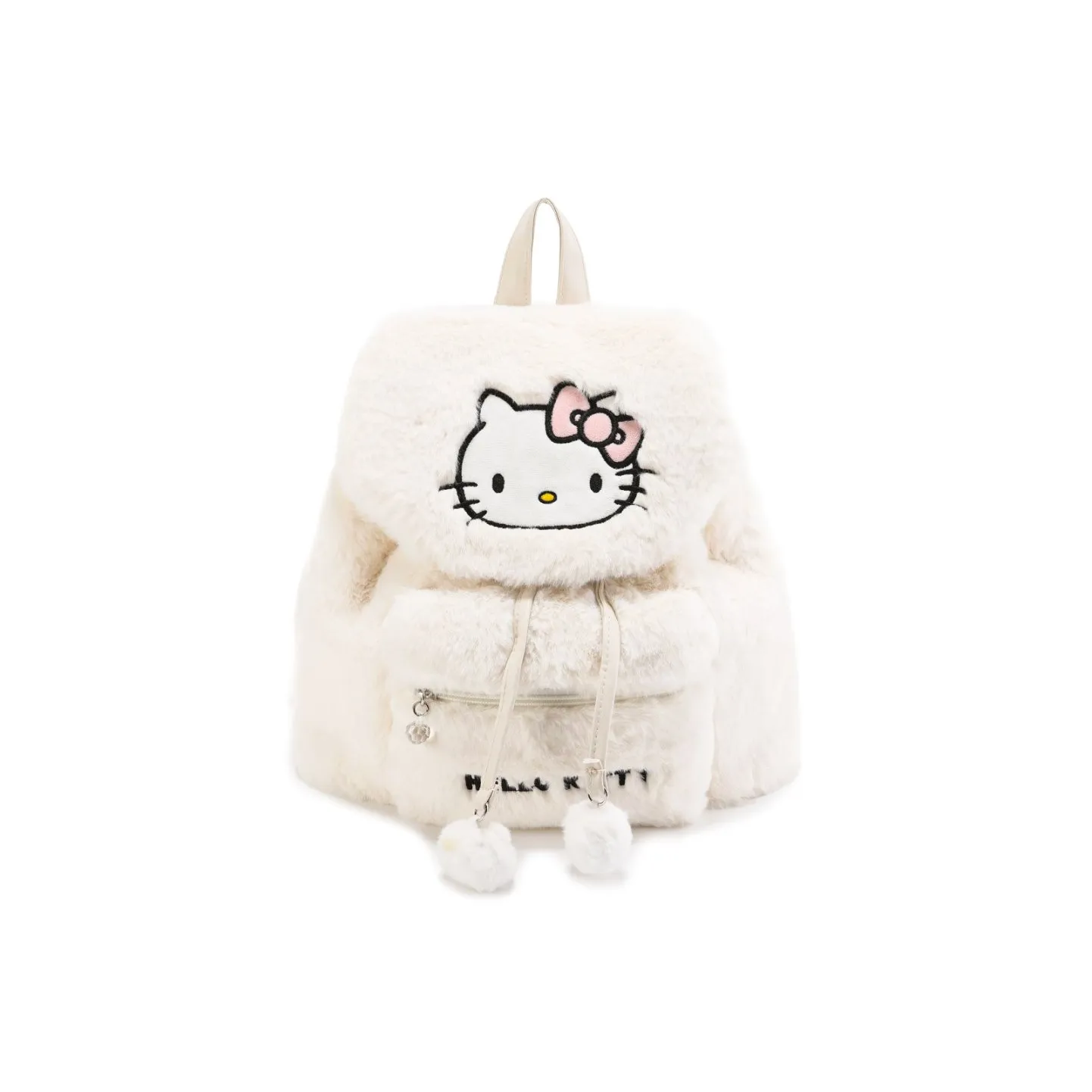 Sanrio Polyester Backpack Women's Milk White Санрио Полиэстер Рюкзак Женские Молочный Белый