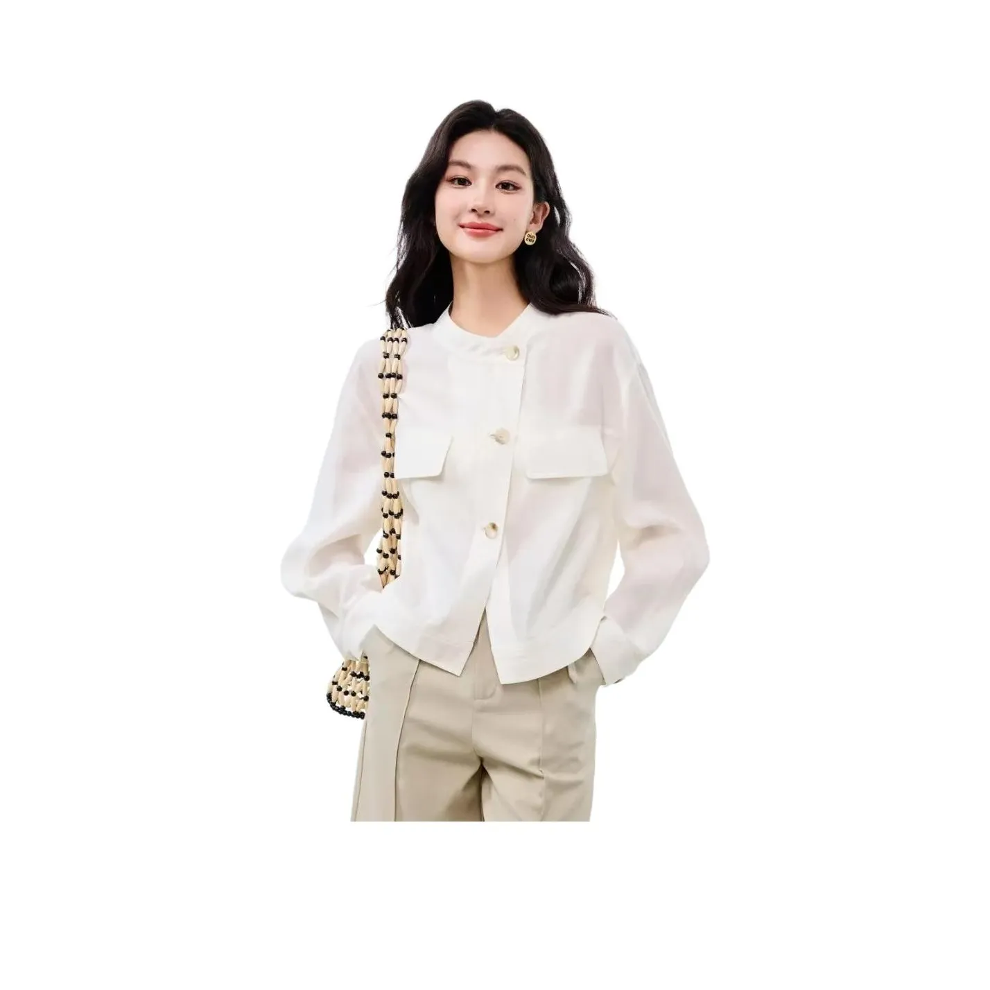 LADYXIEXIE Cropped Coat Women's