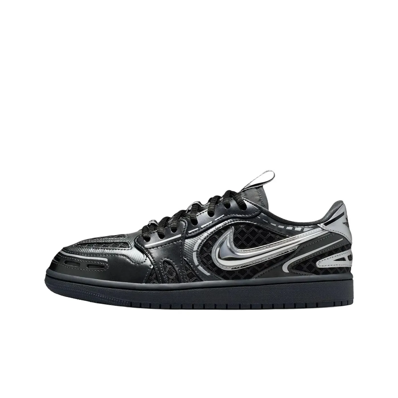 Jordan Air Jordan 1 Low Топ Скейтборд Кроссовки Женские Черные