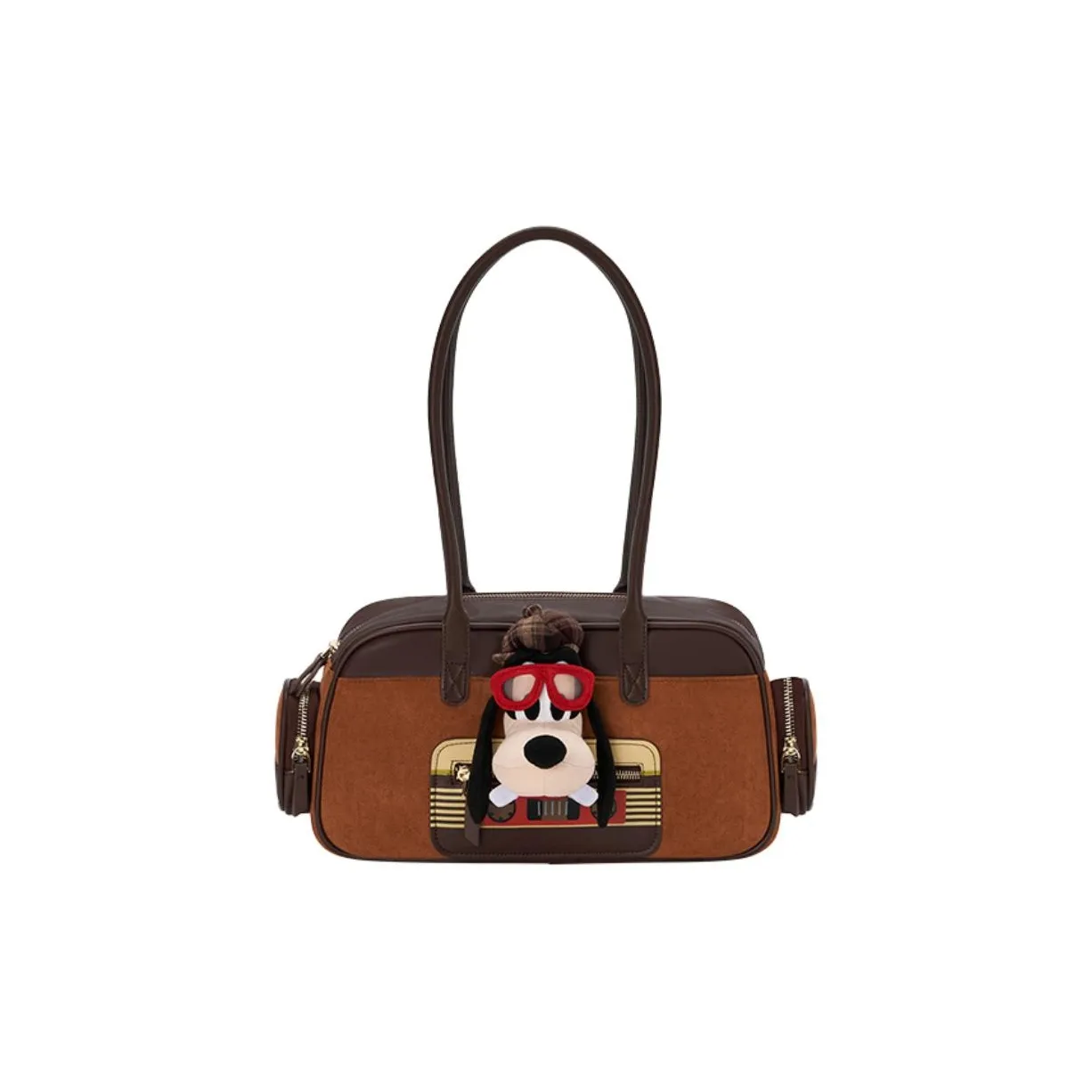Disney Полиэстер Плечо Сумка Стандартная Женская Коричневая