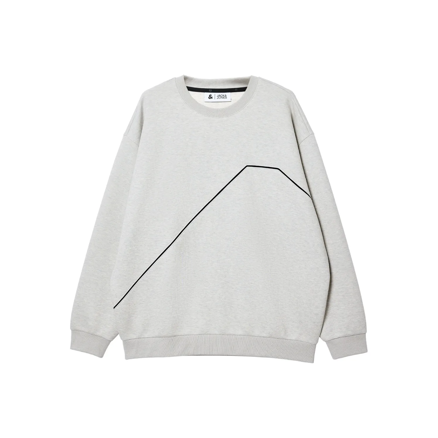 JACK JONES C41 Ледник Серый Мужской Свитшот