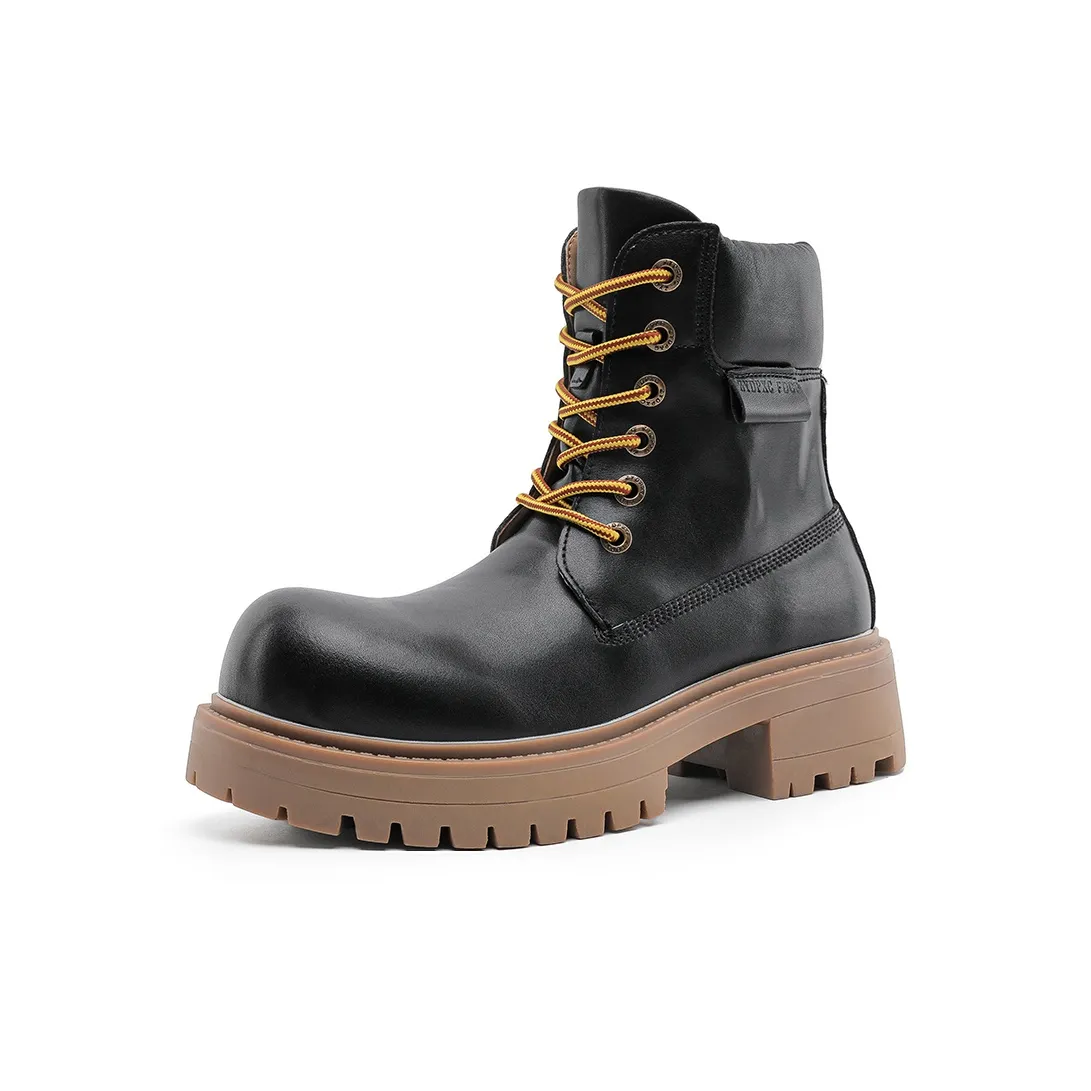 ZHENRAN Big Head Рабочие ботинки Martin Boot Мужской