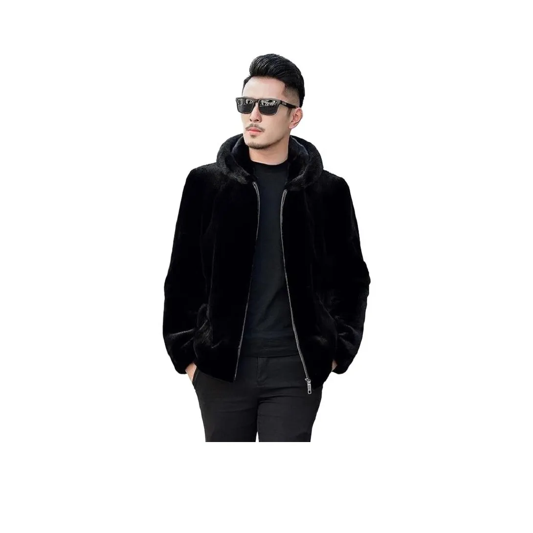 Vintage cars Черный мужской мех