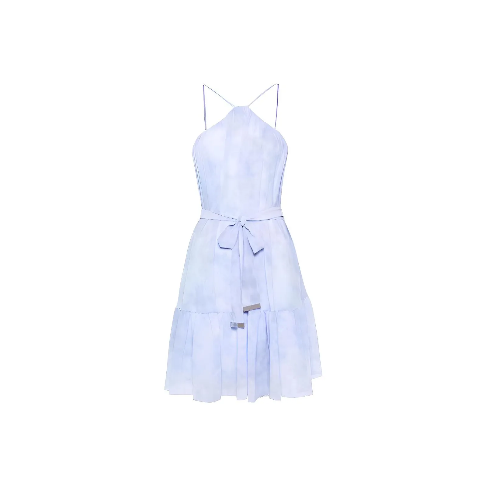 MICHAEL KORS SS24 Slip Платье Женское Розовый воск Синий