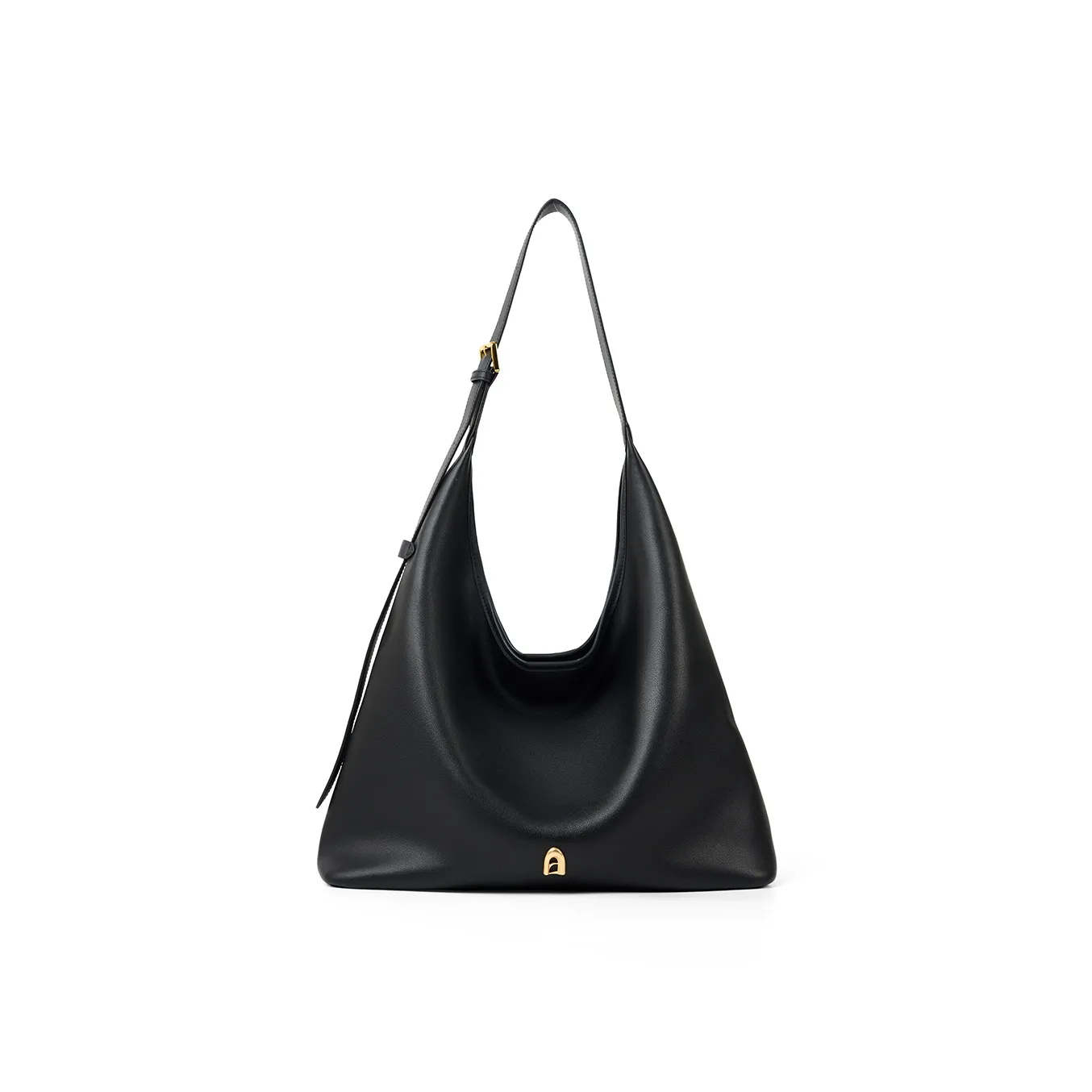 LA FESTIN Коровья кожа Сумка через плечо Стандартная Женская Черная