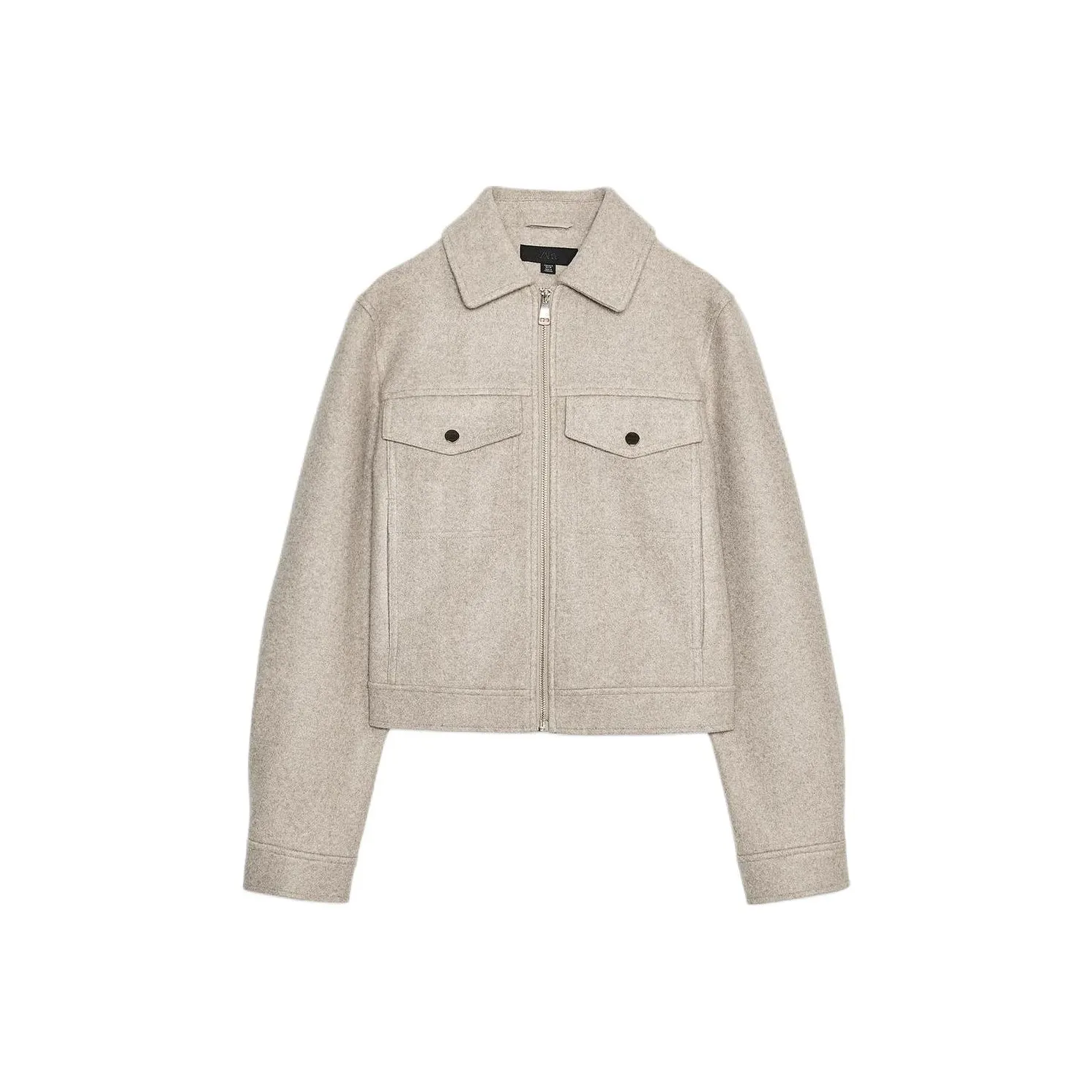 ZARA Бежевый Женский Куртки