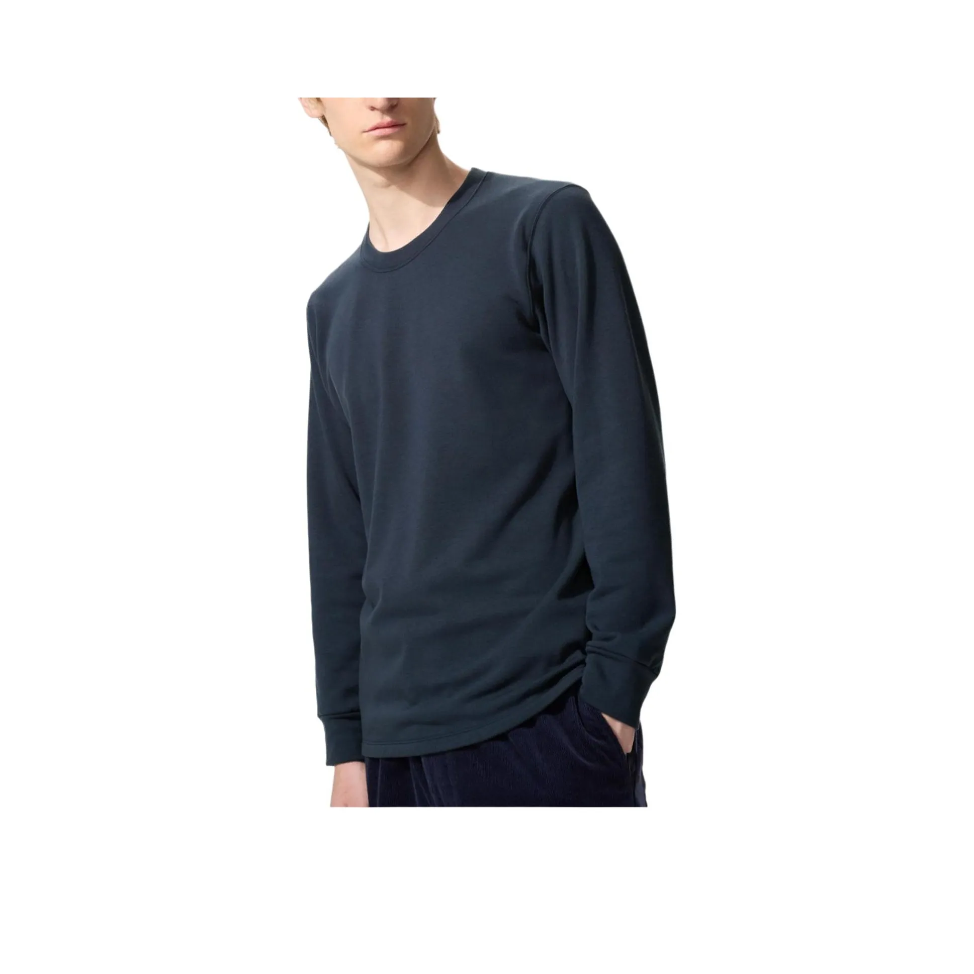 UNIQLO Темно-синие мужские футболки T