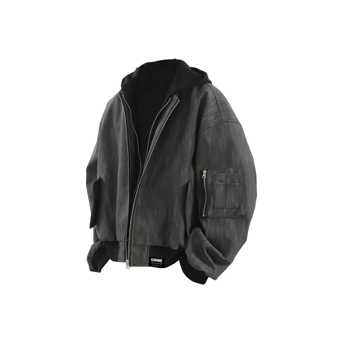 KIRHNE Черный Унисекс Куртки