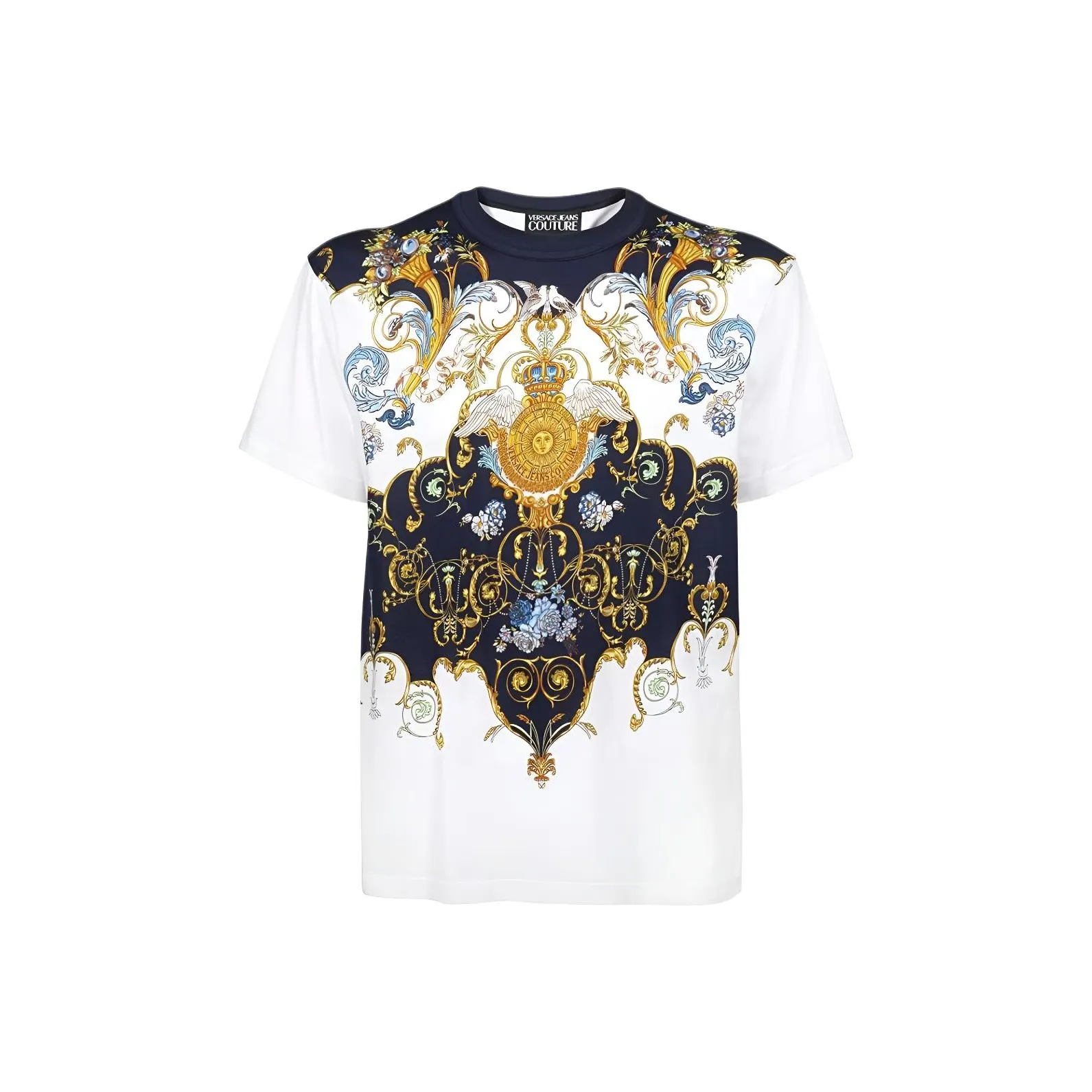 VERSACE JEANS COUTURE T Shirts Men's White