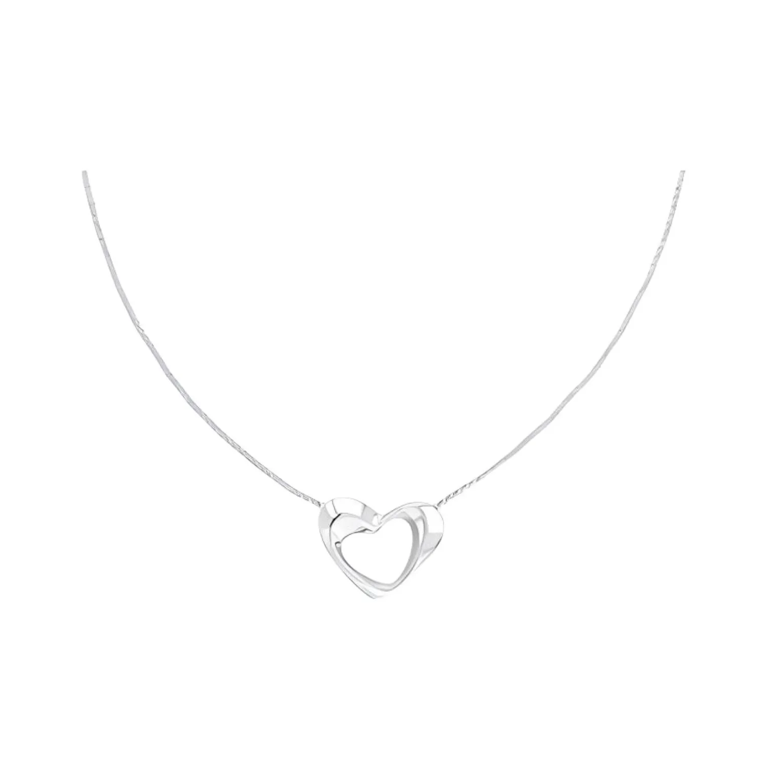 Calvin Klein Титановые стальные ожерелья Женское серебро