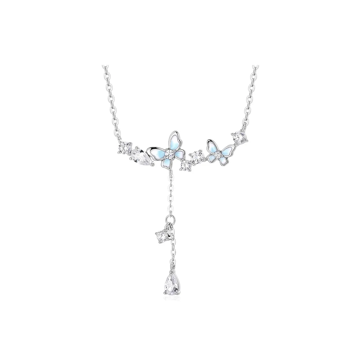 KADER Shimmering Butterfly Dance Series Necklaces Women's